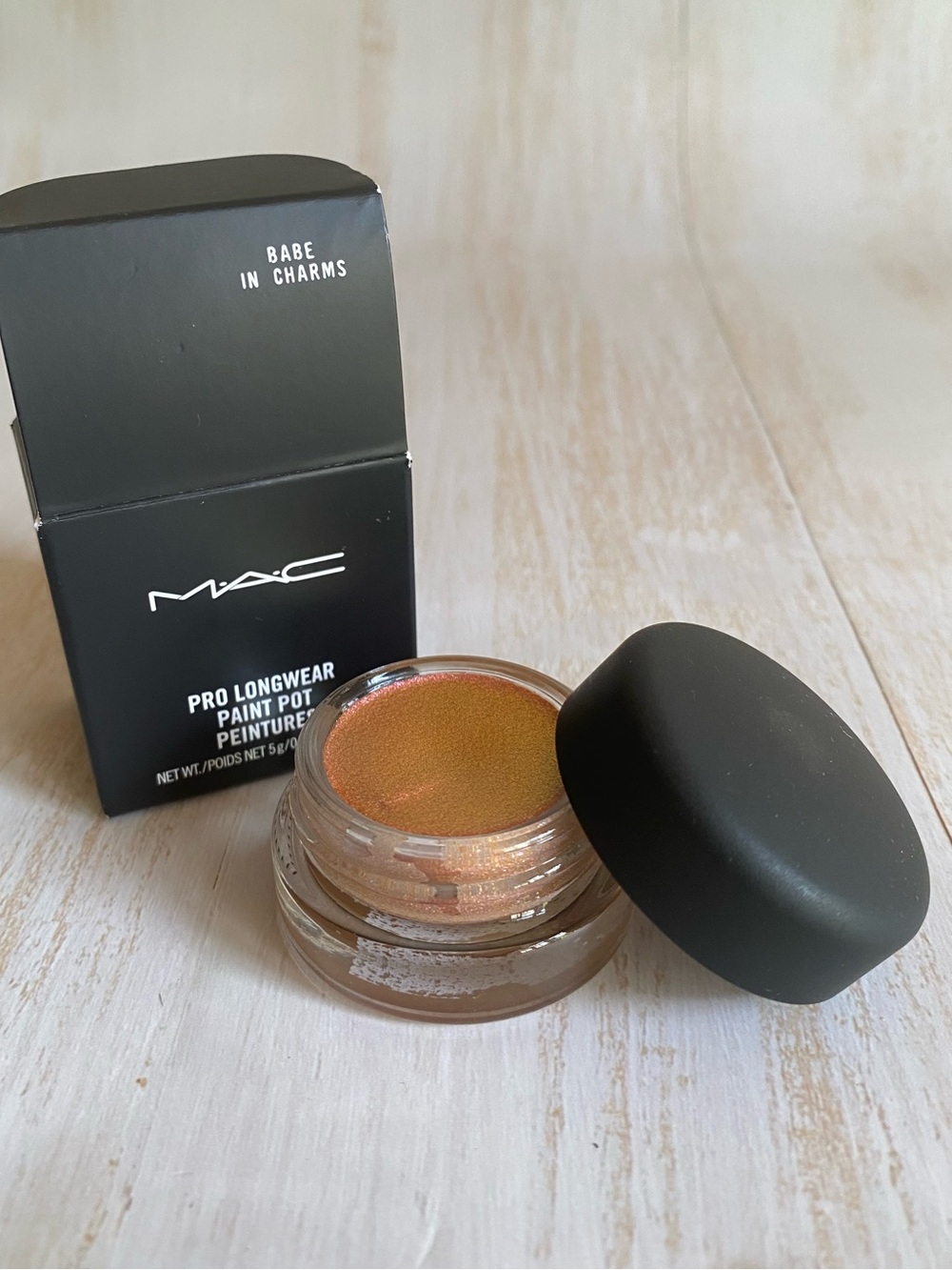 Babe In Charms ~ MAC Pro Longwear Paint Pot Cream Eyeshadow, 0.17oz/5g NIB